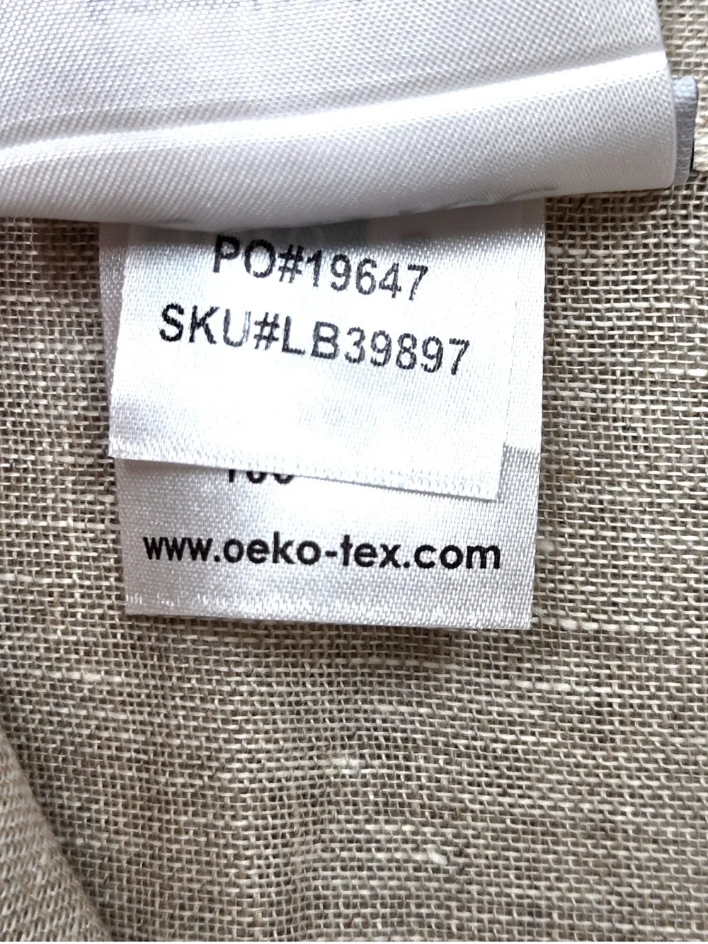NWT QUINCE Set Of 2 48x96 European Linen Sheer Curtains Flax 9870